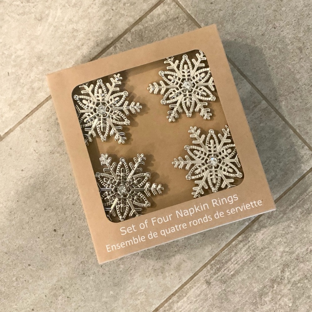 Snowflake Napkin Rings